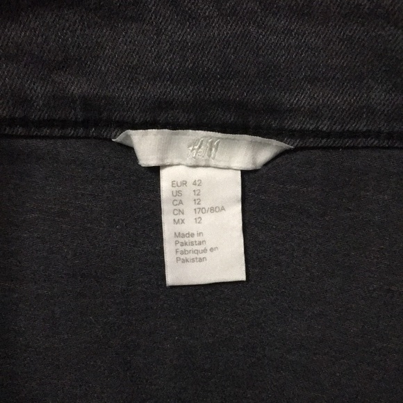 Zip up dark gray skirt - Picture 2 of 7